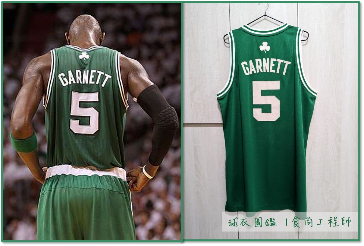 球衣圖鑑 | Kevin Garnett 塞爾提克客場綠Adidas球衣